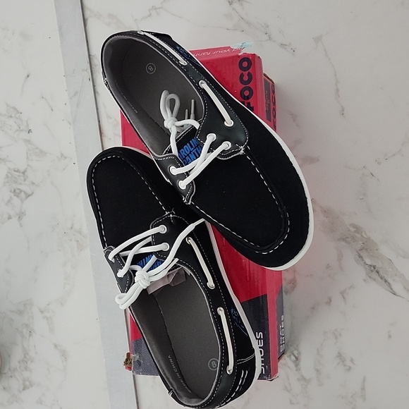 ☆Sale☆ NFL Carolina Panthers Boat Shoes - Picture 6 of 6